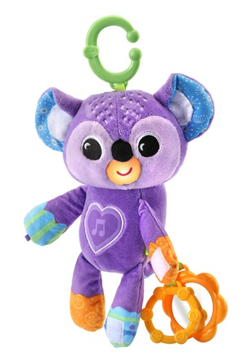 VTech® Grab & Go Koala Clip-On Stroller Plush Take-Along Toy for Infants