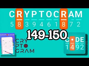 CRYPTOGRAM level 149 150