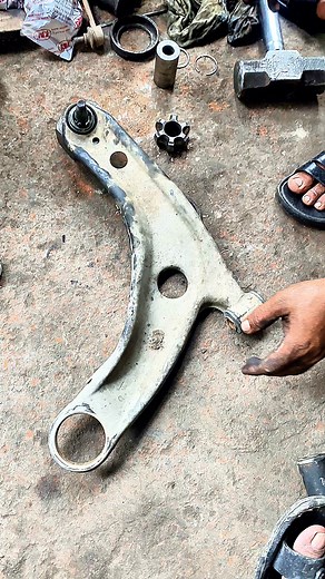 6.1K views · 39 reactions | Ball joint removal from control arm ! | Upgraded Mechanic | Facebook