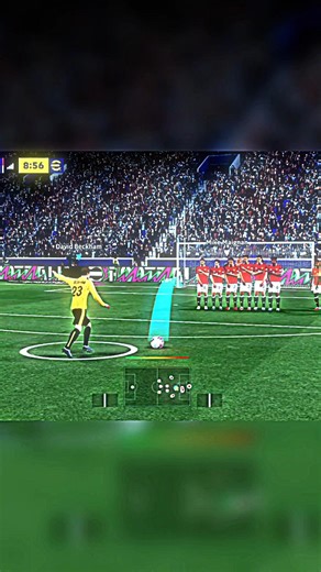 David Beckham free kick goal efootball