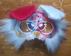 Clown Dog Mask - Etsy Canada