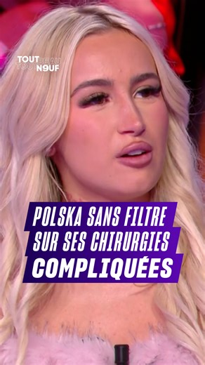 « Je n'ai pas pu m'asseoir pendant 1 mois ! » Polska revient sur les complications de ses chirurgies esthétiques 👀 #TBT9, du lundi au vendredi à 18:45 sur W9 et M6 | W9