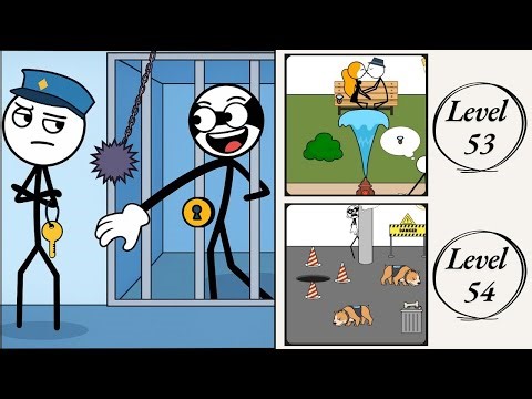 Thief Puzzle: Level 53 , 54 – How to Solve? (Walkthrough)