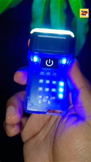 Multifunction Flashlight Vs Total Darkness 😱 ✨ | #shots #diy #trendingshorts #flashlight #ytshorts