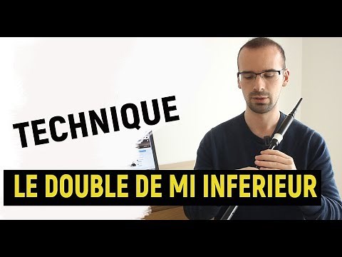 Le doublé de mi inférieur [tuto technique 9 cornemuse]