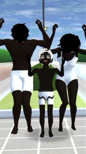 Zoom also allows humans to double down on their similarities 😂 #sharesakuraschoolsimulator #sss