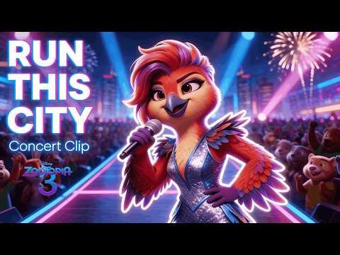 Zootopia 3 Concert Clip - Run This City | Song for Zootopia/ Disney | Inspired Music Video | by V.M.