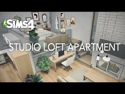 Studio Loft Apartment | Speed build | The Sims 4 | Tutorial | Platforms