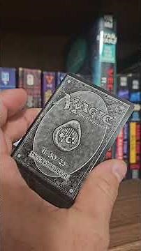 Niv-Mizzet, Parun Metal MTG Commander #mtg #mtgcommander #laserengraving