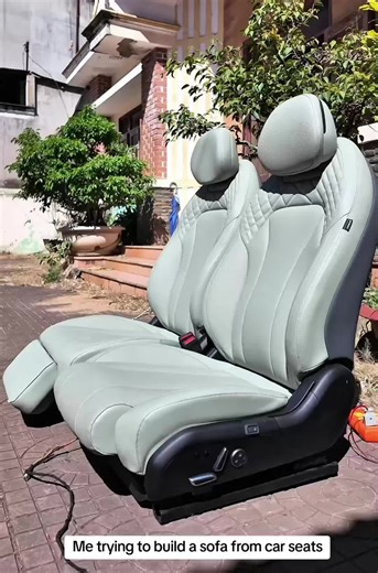 Building a Sofa from Car Seats: A Creative DIY Project