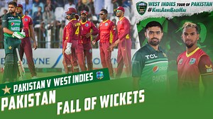 Pakistan Fall Of Wickets | Pakistan vs West Indies | 2nd ODI 2022 | PCB | MO2T #PAKvWI | #KhelAbhiBaqiHai | Pakistan Cricket Team