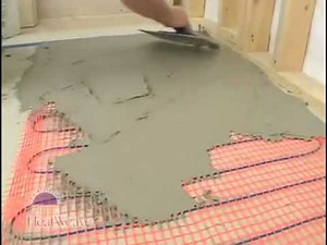 HeatWeave Floor and Mortar Techniques