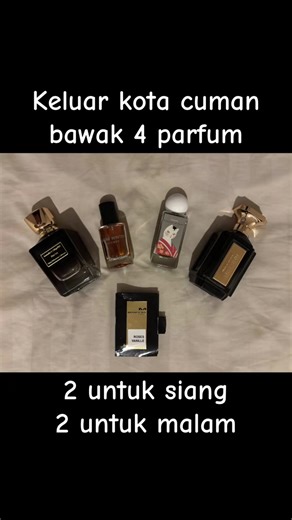 Rekomendasi 2 parfum siang dan 2 parfum malam, brand : @AromaRo @Velixir Parfums @SCENTCo. @The Body Tale #fyp #review #lewatberanda #fragrancetiktok #parfum