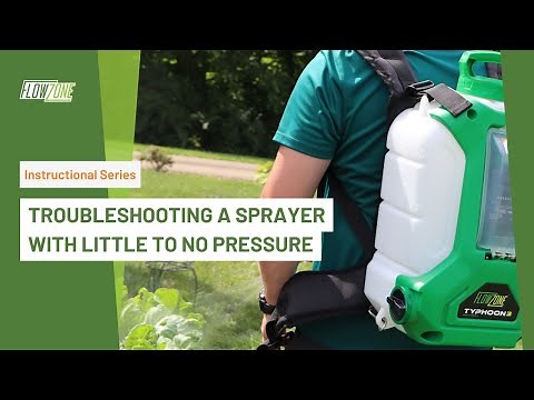 How To: Troubleshoot A FlowZone Sprayer With Little To No Pressure | FZ Instructional Series