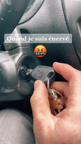 Quand tu montes dans ta voiture énervé !😡😡😤 #voitures#voiture#cars#galere#touspareil#clef#peugeot#206#jeunepermis#conducteur#enerve#serure #automobile