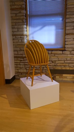 Spatial Fiction by Peter Scheidt is now open in the Joyce Paddock Bliss Gallery in Main Hall. Peter’s current body of work investigates questions of function, non-function, and meaning by manipulating everyday furniture. Working with chairs that have been discarded, he is interested in creating an honest dialogue with the previous identity of the salvaged item. The original form is never erased but instead becomes integral to an open dialogue between object, artist, and viewer. His process often