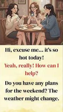 Simple English Conversation for Beginners | Easy English Practice for Adults #EasyEnglish