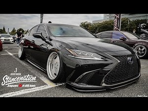 LEXUS ES300h HELLAFLASH レクサスES300h カスタム - STANCENATION TOKYO 2022