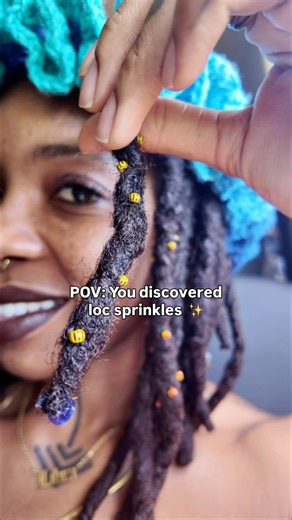 Pov: you discovered loc sprinkles ✨😍