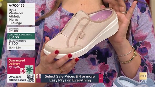 You are watching Shoe Shopping Clearance on QVC2®. Shop the show, here: https://qvc.co/shopqvc2december2025 | QVC Live