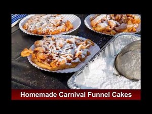 Homemade Carnival Funnel Cakes