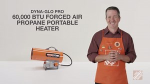 Dyna-Glo Pro 30K-60K BTU Propane Forced Air Heater RMC-FA60DGP