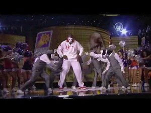 Shaquille O'neal Dance Off with Jabbawockeez at 09 All Star!!