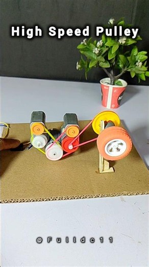 How I Made This High Speed Pulley System At Home ⚡