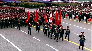Russia showed off its military might at a World War Two Victory Day parade, a display of raw military power that this year coincides with soaring tensions with the West https://reut.rs/33yRT4C | Reuters