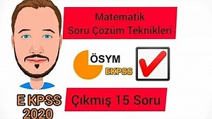 eKPSS Matematik Soru Çözüm Teknikleri {15 Soru ve Çözümleri} #ekpss #kpss #matematik