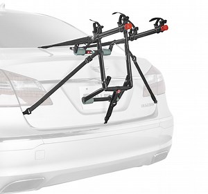 Allen Sports Deluxe 2-Bike Trunk Mount Bike Rack, model 102DN, 35 lbs per bike capacity
