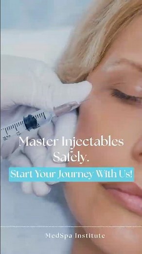Master injectables safely with expert Botox & filler training! 💉✨ #Injectables #Botox #Fillers