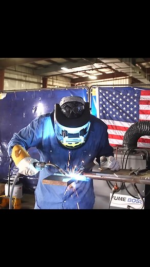 Welding a 1 inch plate test in the 1g position. Checkout our full training videos at WELDTUBE on YouTube and pick up your premium welding gear at WELDLIFE.COM | WeldTube