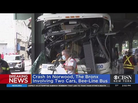 More Than A Dozen Injured In Crash Involving Bee-Line Bus In The Bronx