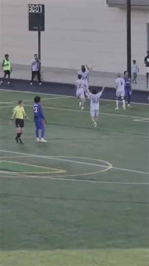 Dylan Lacy bags a third goal for CT United in the 31st minute