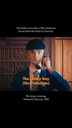 Wes Anderson filmed at one of the most historic hotels in Norway? #accidentallywesanderson