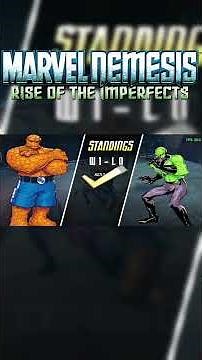 THE THING VS HAZMAT Marvel Nemesis: Rise of the Imperfects PSP Gameplay