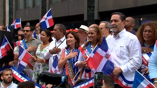 Marchers, spectators celebrate 2024 National Dominican Day Parade in New York City