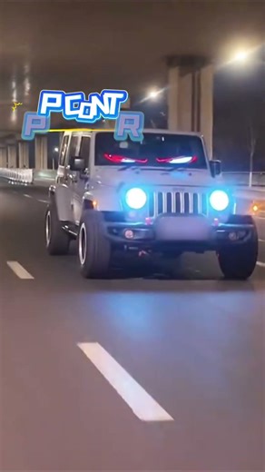 Full Color Flexible LED Screen Devil Eyes Light for Car & Truck