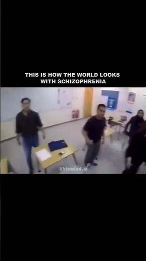 WHAT SCHIZOPHRENIA ACTUALLY LOOKS LIKE#psychology
