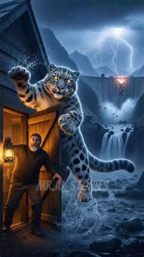 "An unlikely hero in the eye of the storm. 🐆⛈️ Witness the bond that saved a village." #film