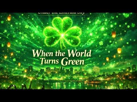 When the World Turns Green ☘️ Under the Emerald Sky | Saint Patrick’s Day Song