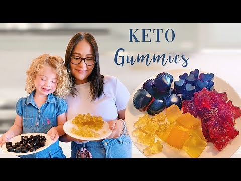HOW TO MAKE KETO GUMMIES | Keto & Low Carb Gummies Recipe | Super EASY and DELICIOUS | Keto Candy!!