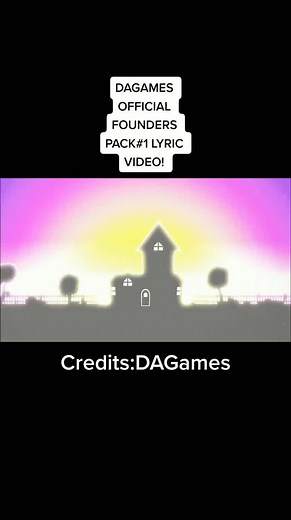 DAGAMES OFFICIAL FOUNDERS PACK#1 LYRIC VIDEO!(By:DAGames) #dagames #medley