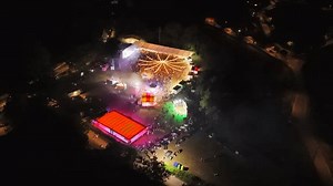 Drone View Night Party Stock Footage Video (100% Royalty-free) 3466494847 | Shutterstock