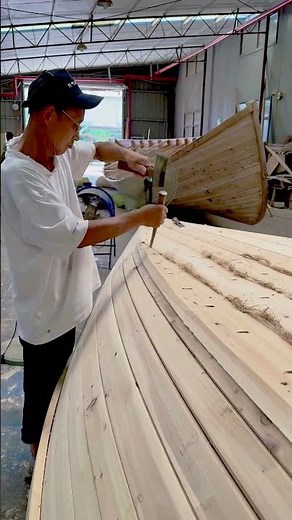 Handmade Wooden Boat Seam Caulking with Fiber