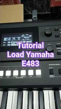 Tutorial: How to Load Styles from USB on Yamaha E483/E-483 Keyboard Part 2 #keyboardyamaha