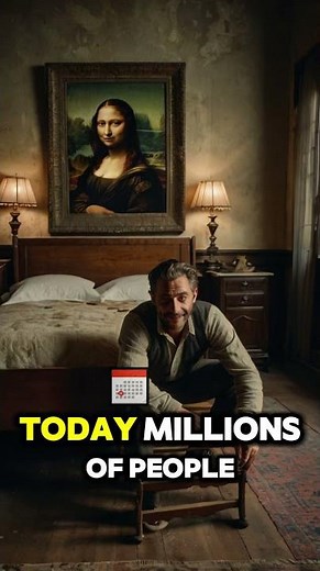 The Day Mona Lisa Was Stolen: A True Art Mystery 🖼️🔍💼 #history #facts #monalisa