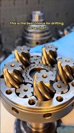 Best Choice for Drifting? Torsen LSD Assembly ⚙️ #viral #automobile #mechanic