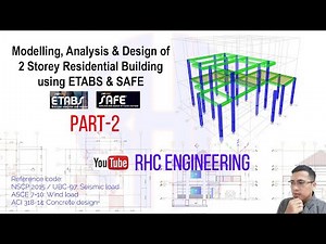 Structural Engineering Essentials: ETABS & SAFE Tutorial for a 2-Story House Design | PART 2